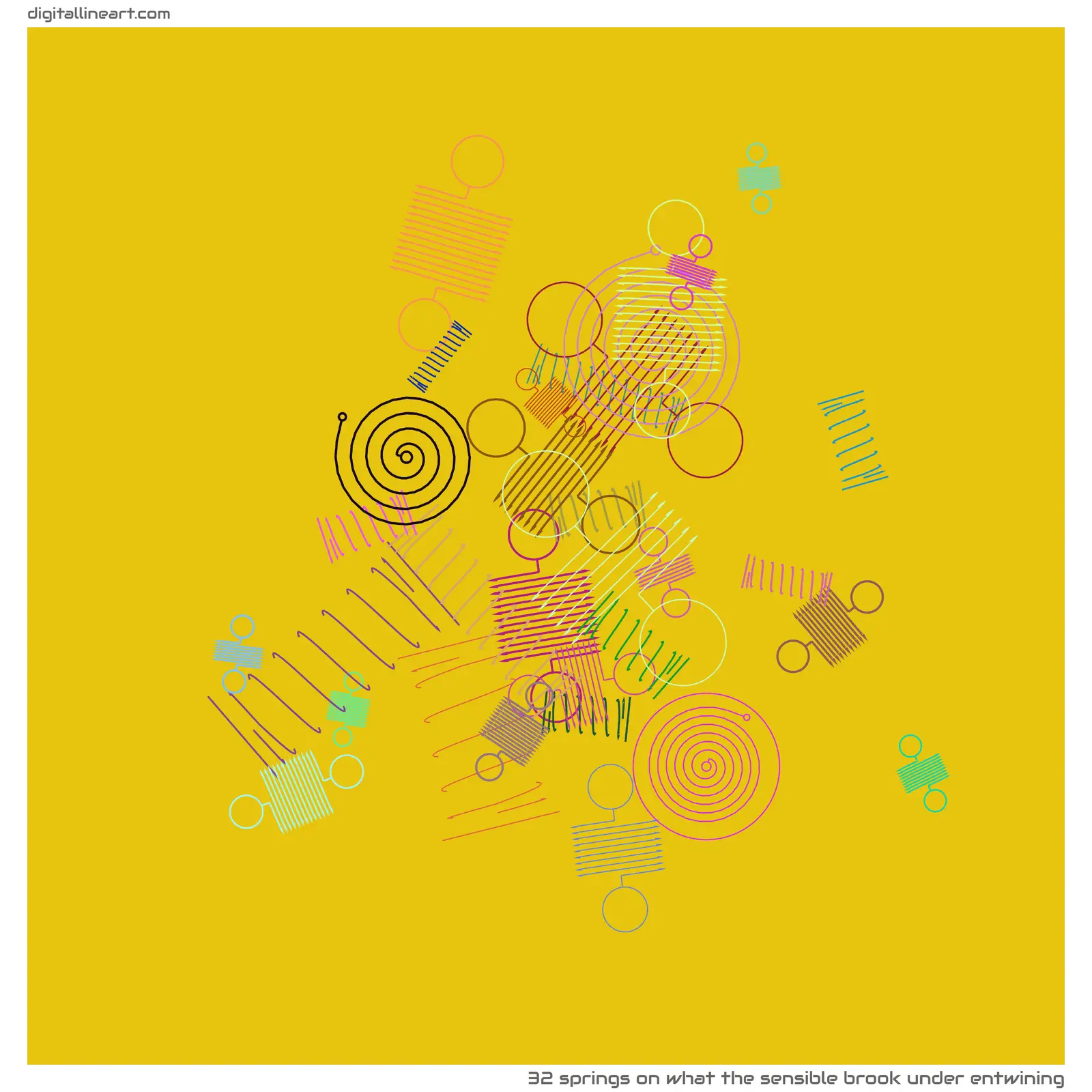 What the Sensible Brook under Entwining — 32 springs