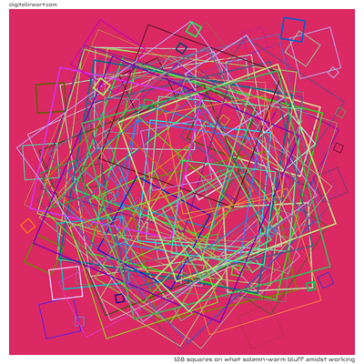128 Squares in What Solemn-warm Bluff amidst Working