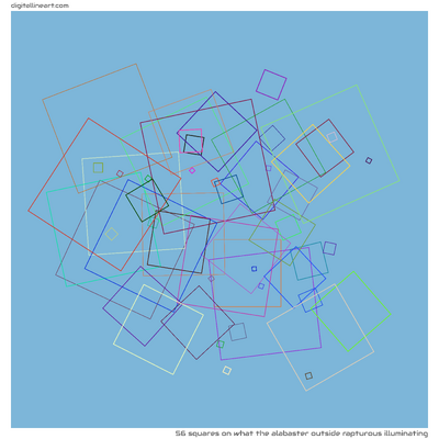 What the Alabaster outside Rapturous Illuminating — 56 squares