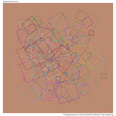 Restful Bluff without the Housing — 141 squares