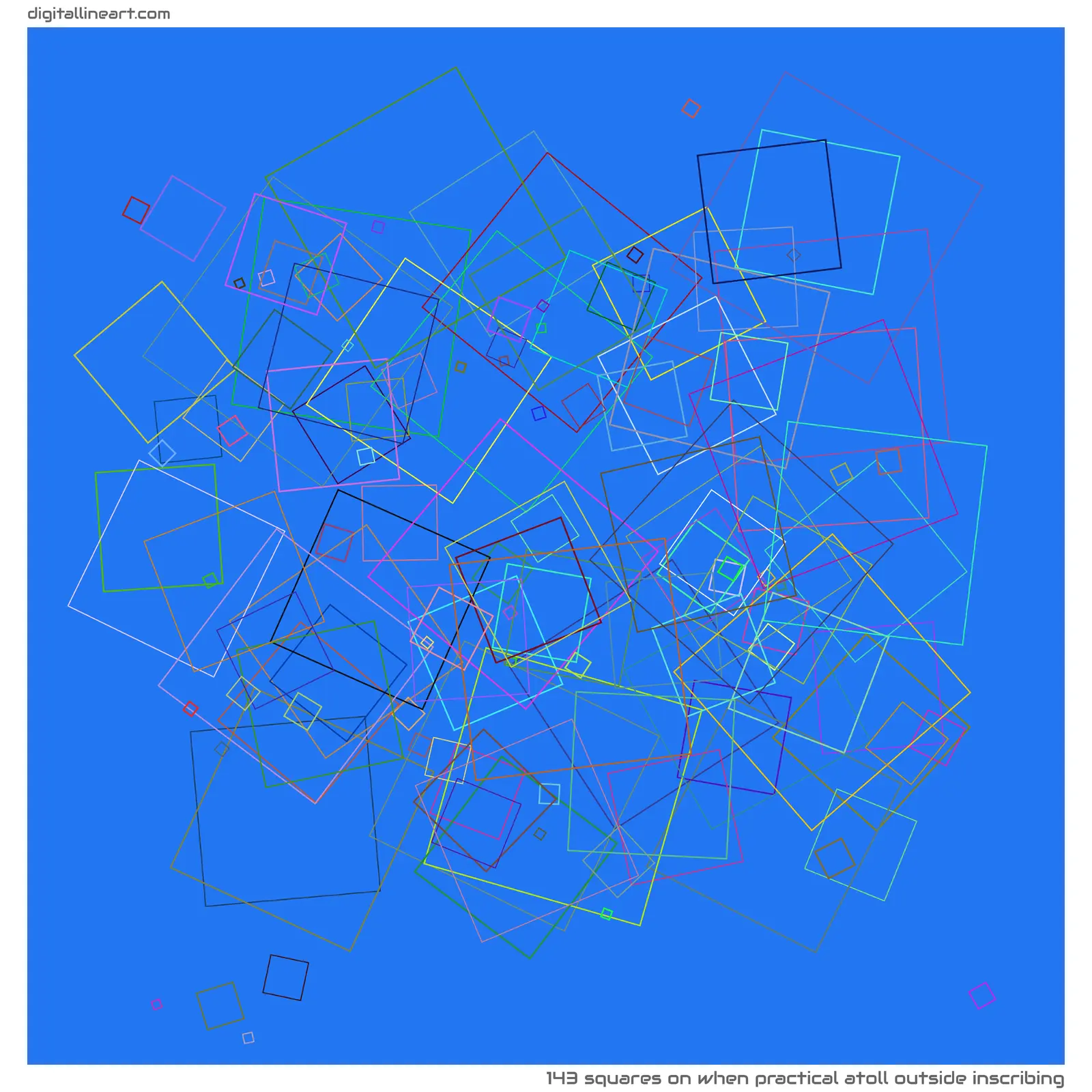 When Practical Atoll outside Inscribing — 143 squares
