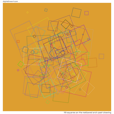 The Mellowed Arch past Drawing — 119 squares