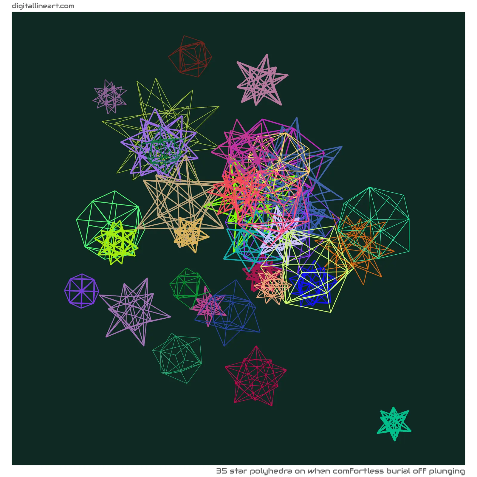When Comfortless Burial off Plunging — Star Polyhedra, 35 elements