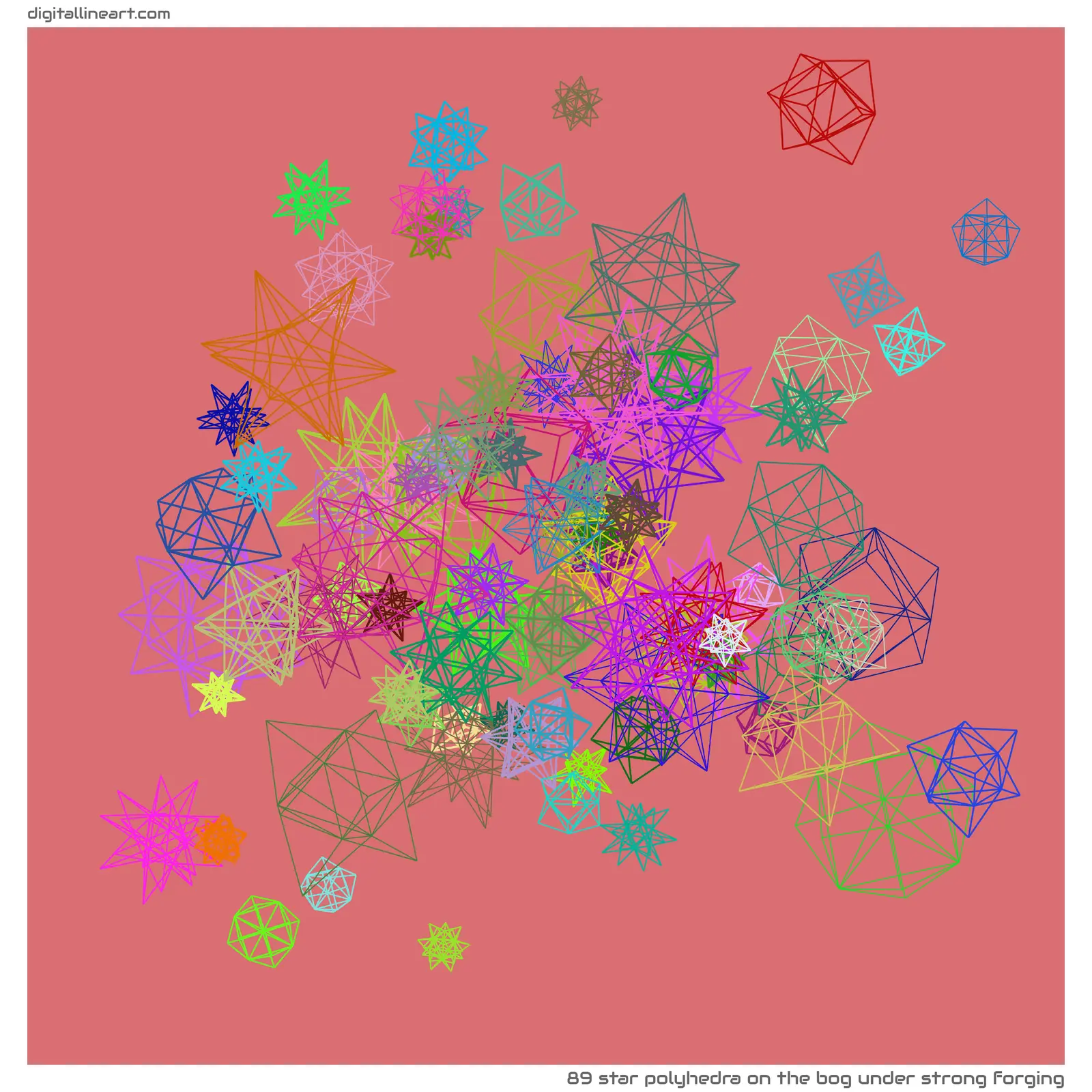 The Bog under Strong Forging — Star Polyhedra, 89 elements