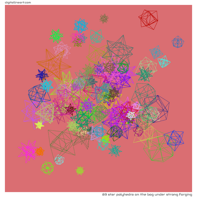 The Bog under Strong Forging — Star Polyhedra, 89 elements