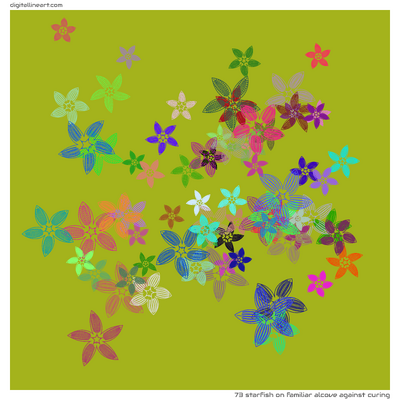 Familiar Alcove Against Curing — Starfish, 73 elements
