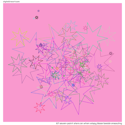 When Wispy Blaze beside Ensouling — 67 seven-point stars
