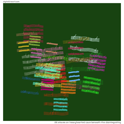 Heavyhearted Cave beneath the Disintegrating — 26 staves