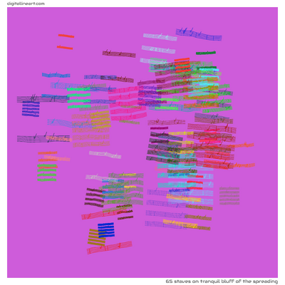 Tranquil Bluff of the Spreading — 65 staves