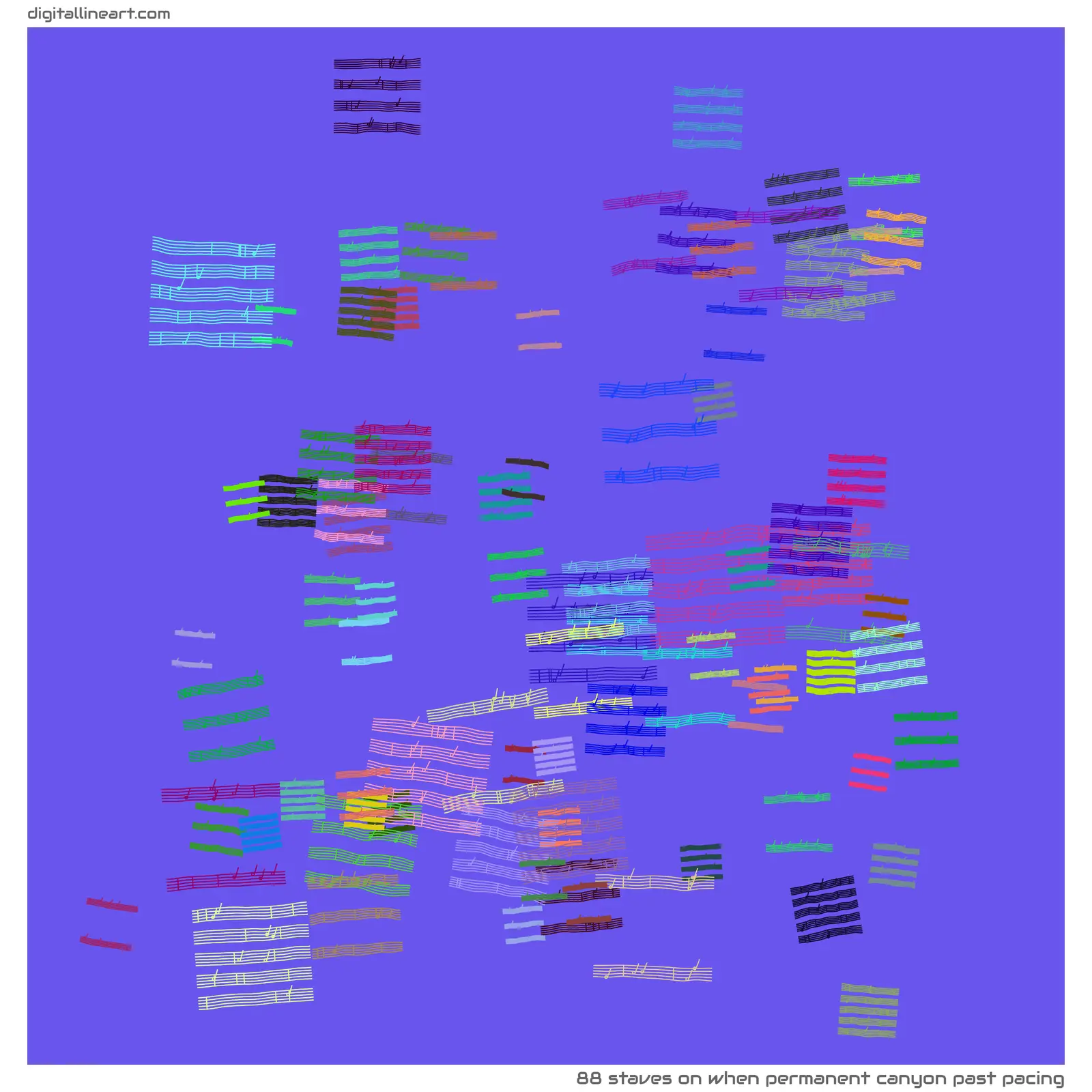 When Permanent Canyon past Pacing — 88 staves