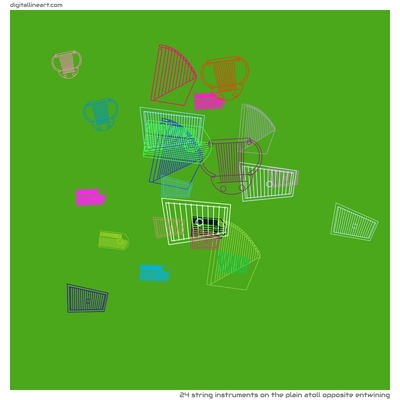 The Plain Atoll opposite Entwining — 24 string instruments
