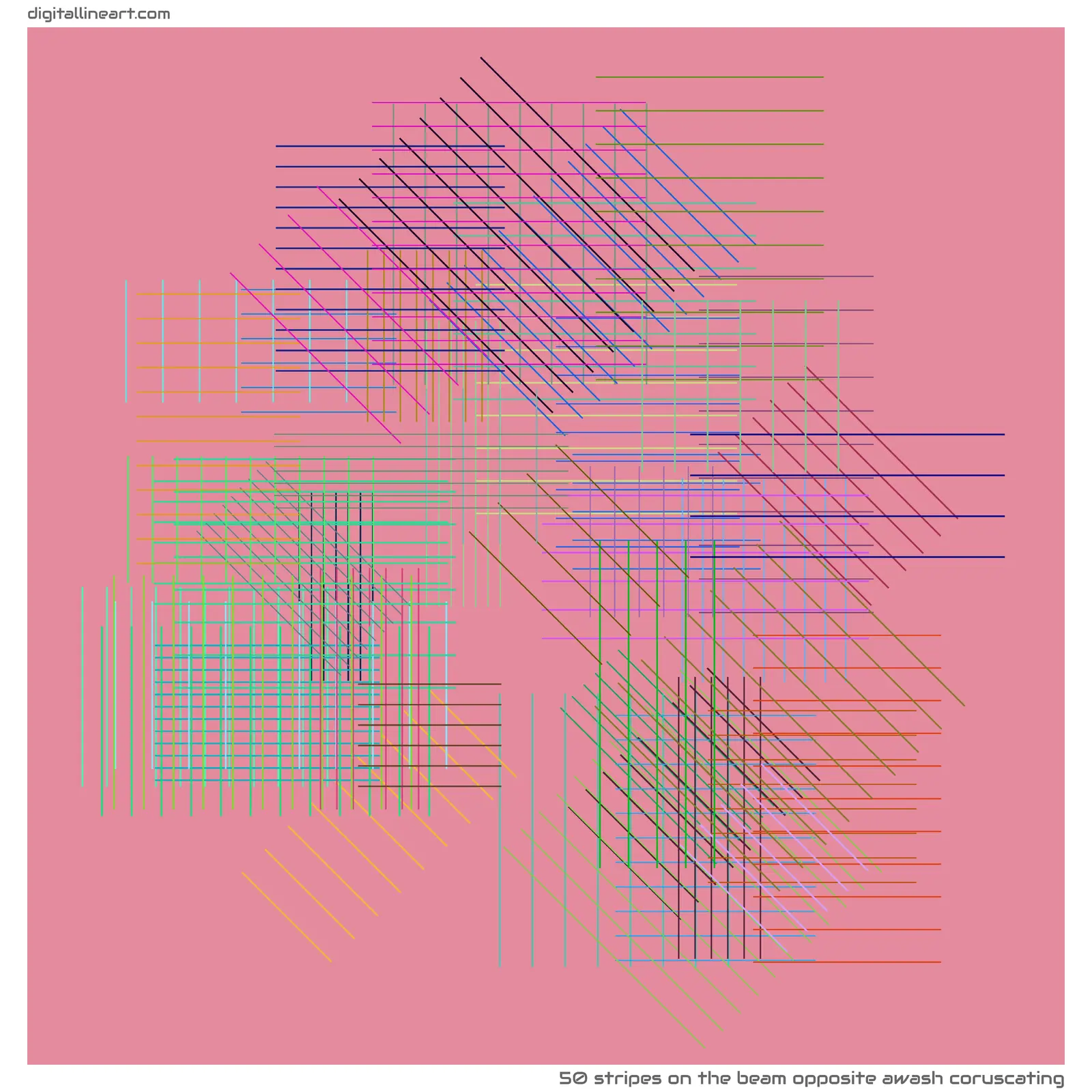 The Beam opposite Awash Coruscating — 50 stripes