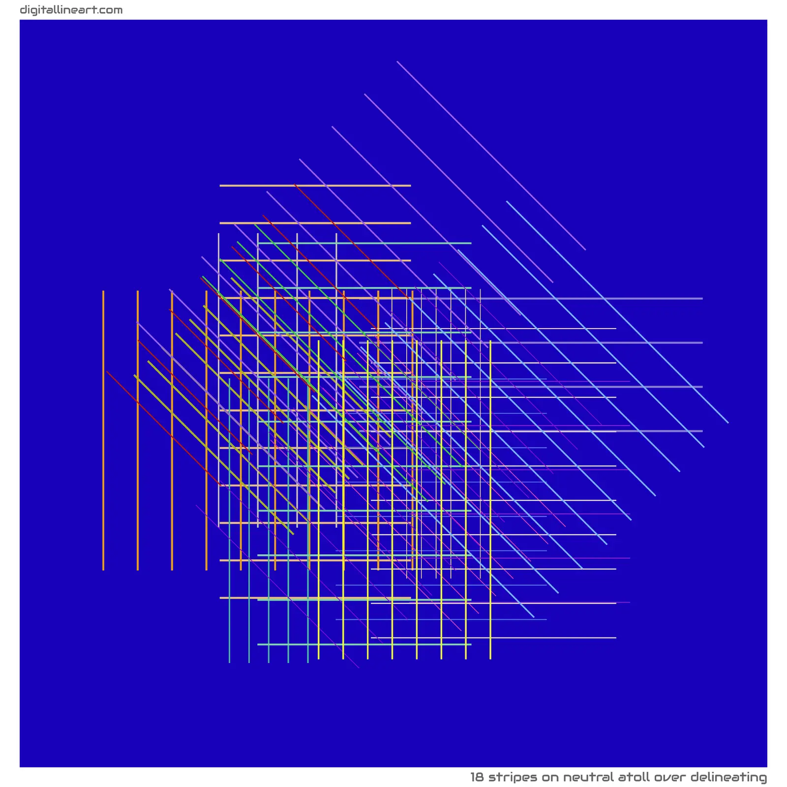 Neutral Atoll over Delineating — 18 stripes