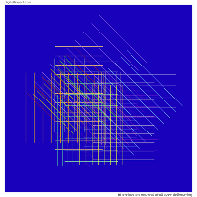 Neutral Atoll over Delineating — 18 stripes