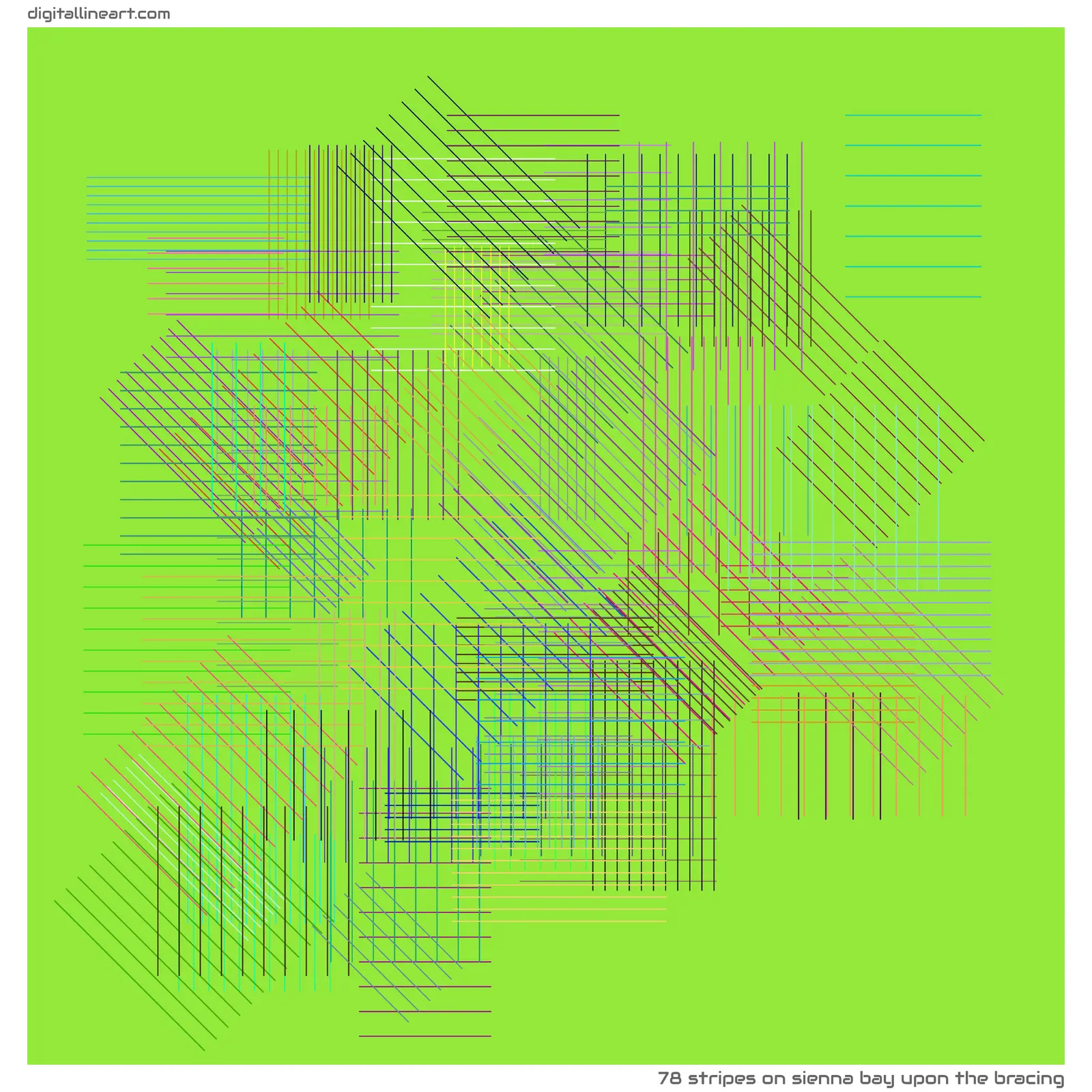 Sienna Bay upon the Bracing — 78 stripes