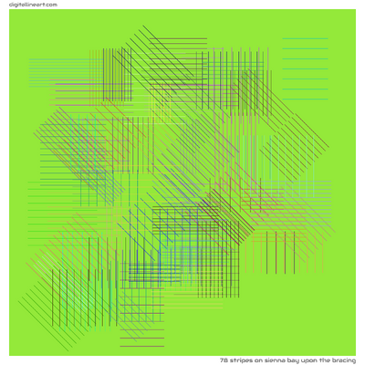 Sienna Bay upon the Bracing — 78 stripes