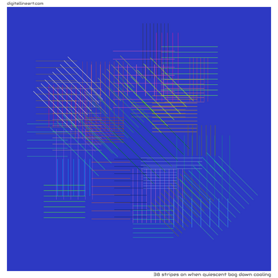 When Quiescent Bog down Cooling — 38 stripes