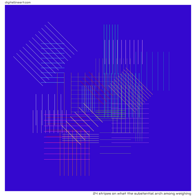 What the Substantial Arch among Weighing — 24 stripes