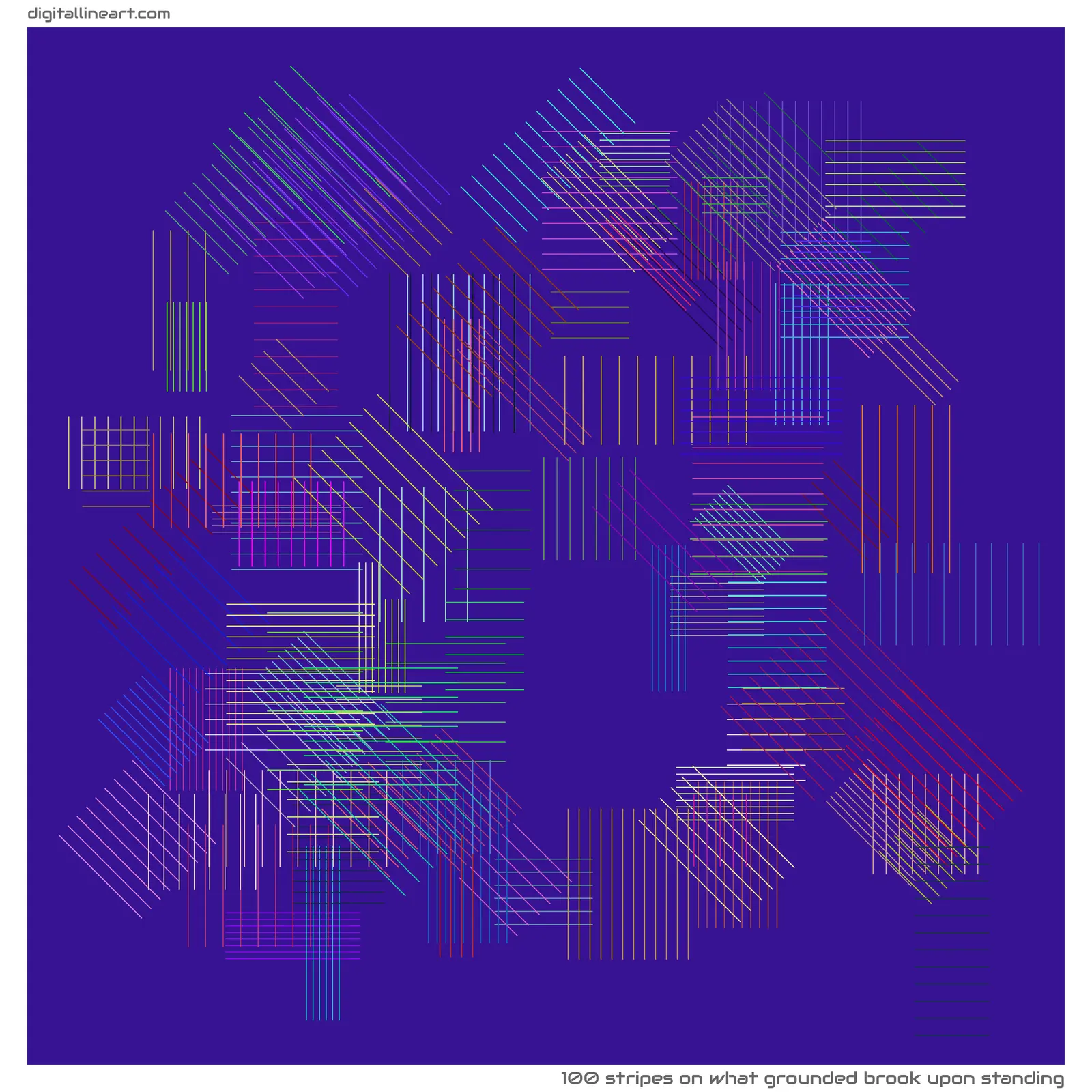 What Grounded Brook upon Standing — 100 stripes