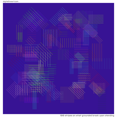 What Grounded Brook upon Standing — 100 stripes