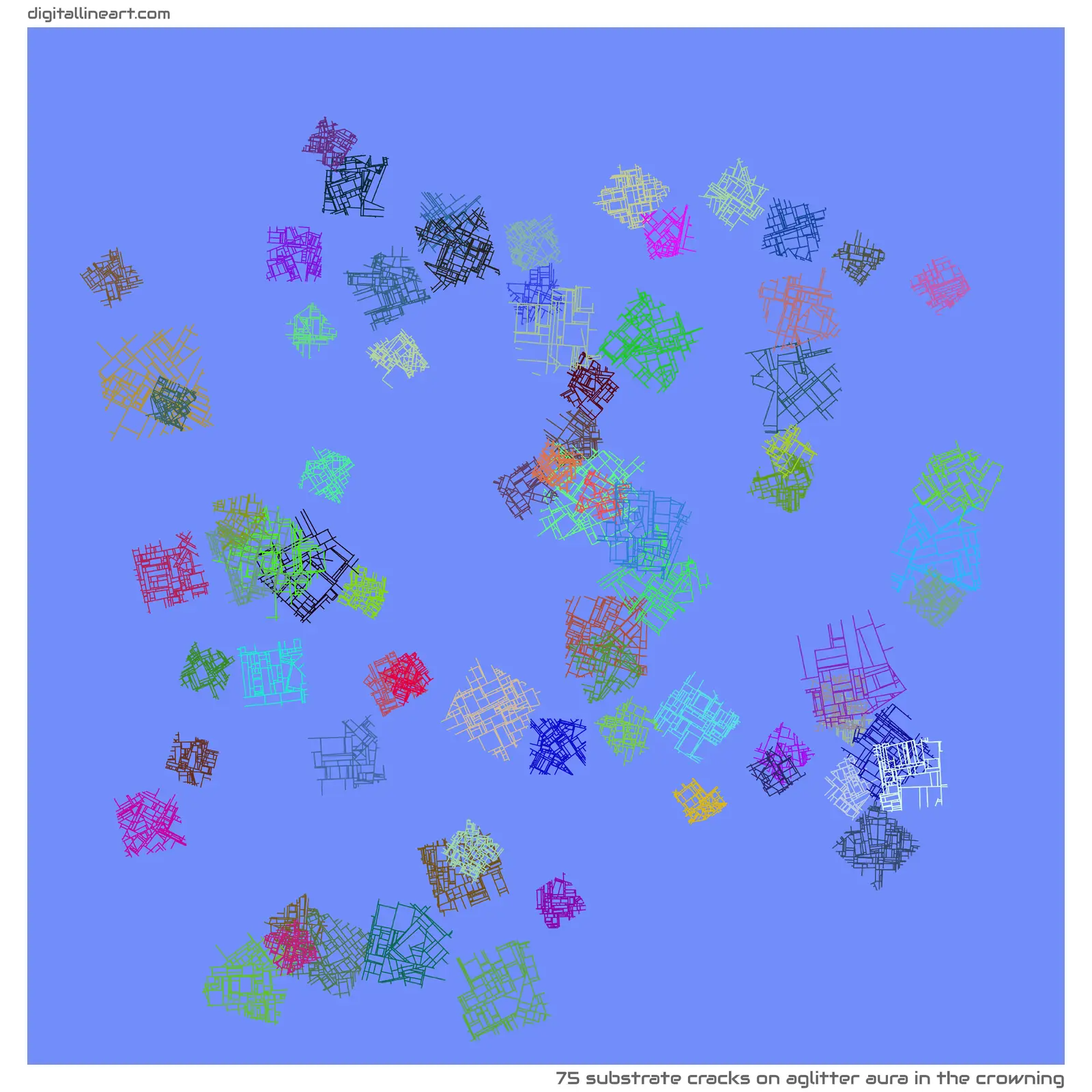 Aglitter Aura in the Crowning — 75 substrate cracks