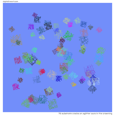 Aglitter Aura in the Crowning — 75 substrate cracks