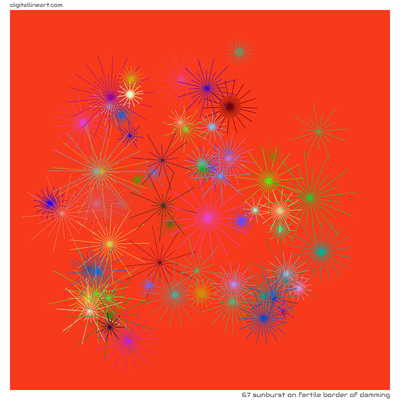 Fertile Border of Damming — Sunburst, 67 elements