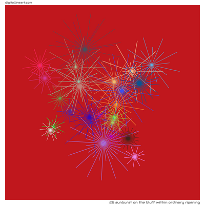 The Bluff within Ordinary Ripening — Sunburst, 26 elements