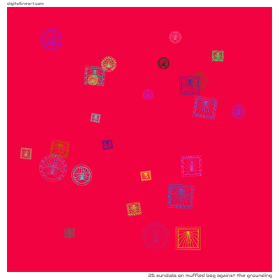 Muffled Bog Against the Grounding — 25 sundials