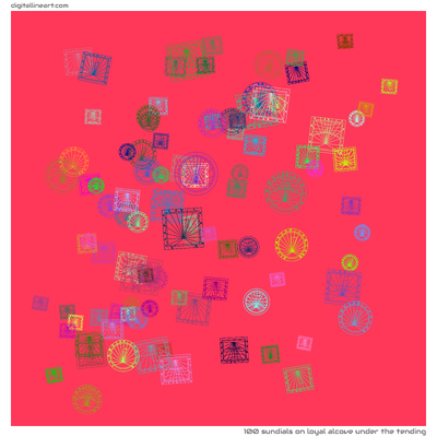 Loyal Alcove under the Tending — 100 sundials