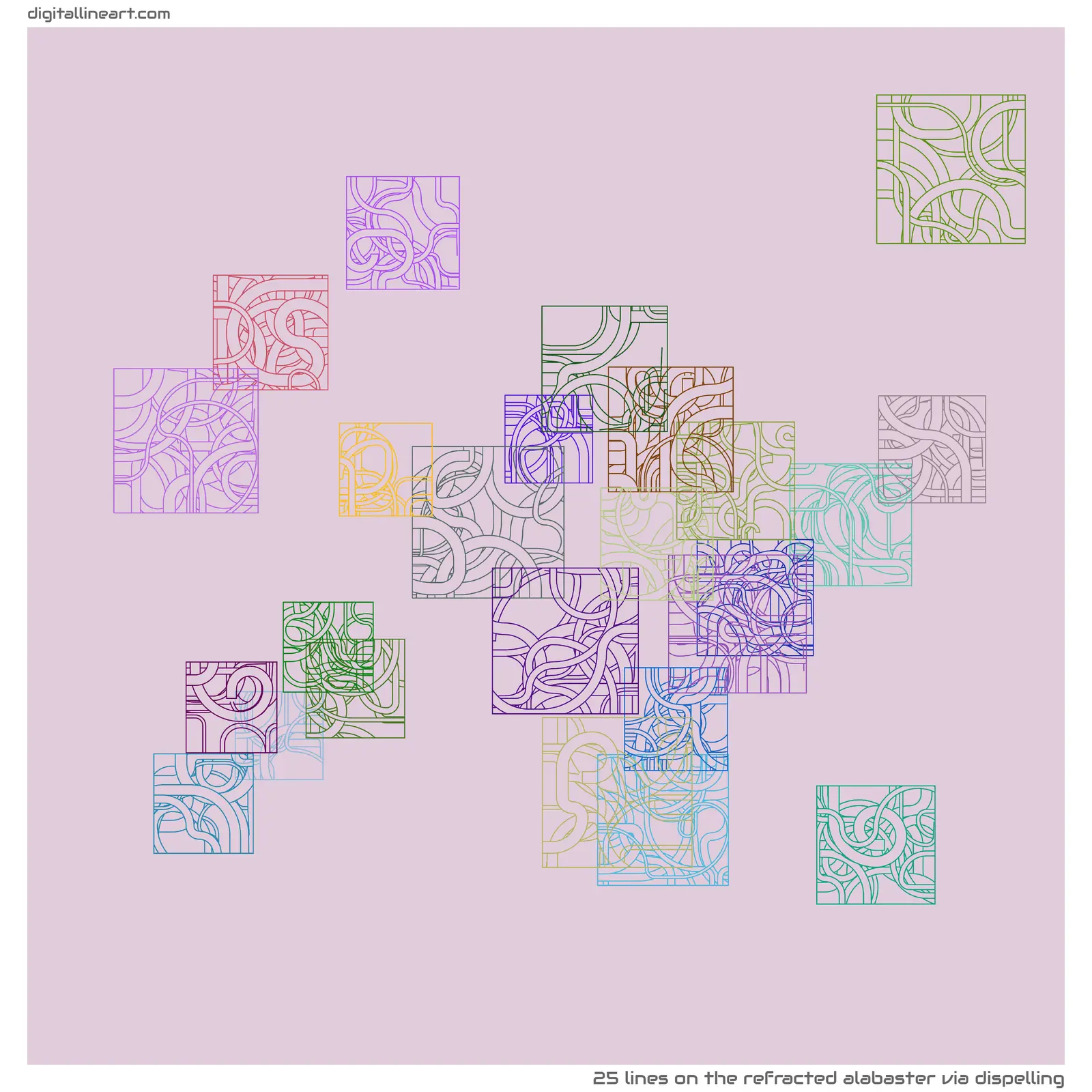 The Refracted Alabaster via Dispelling — 25 lines