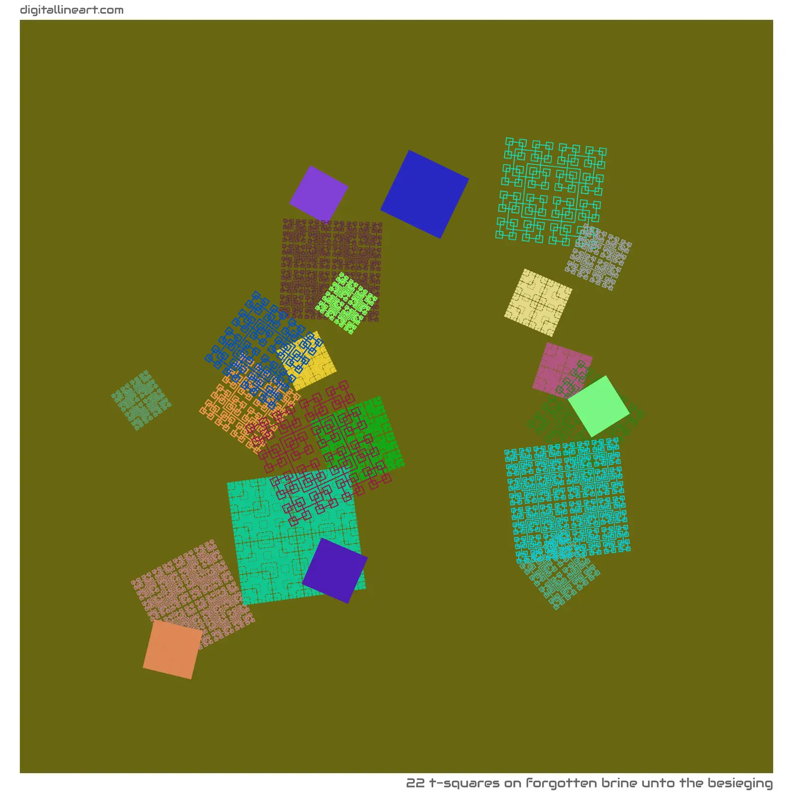 Forgotten Brine unto the Besieging — 22 T-Squares