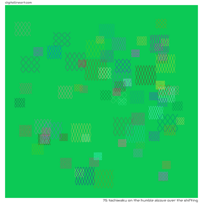 The Humble Alcove over the Shifting — Tachiwaku, 75 elements
