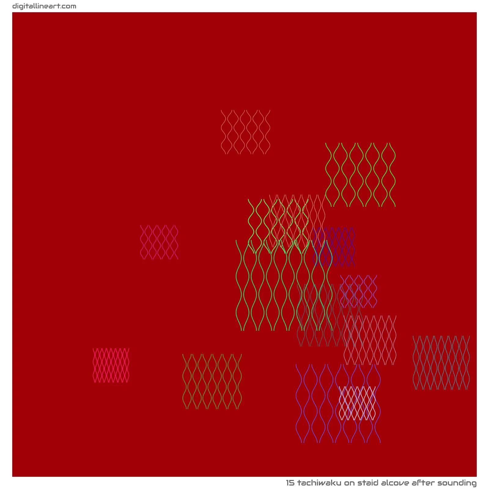 Staid Alcove after Sounding — Tachiwaku, 15 elements