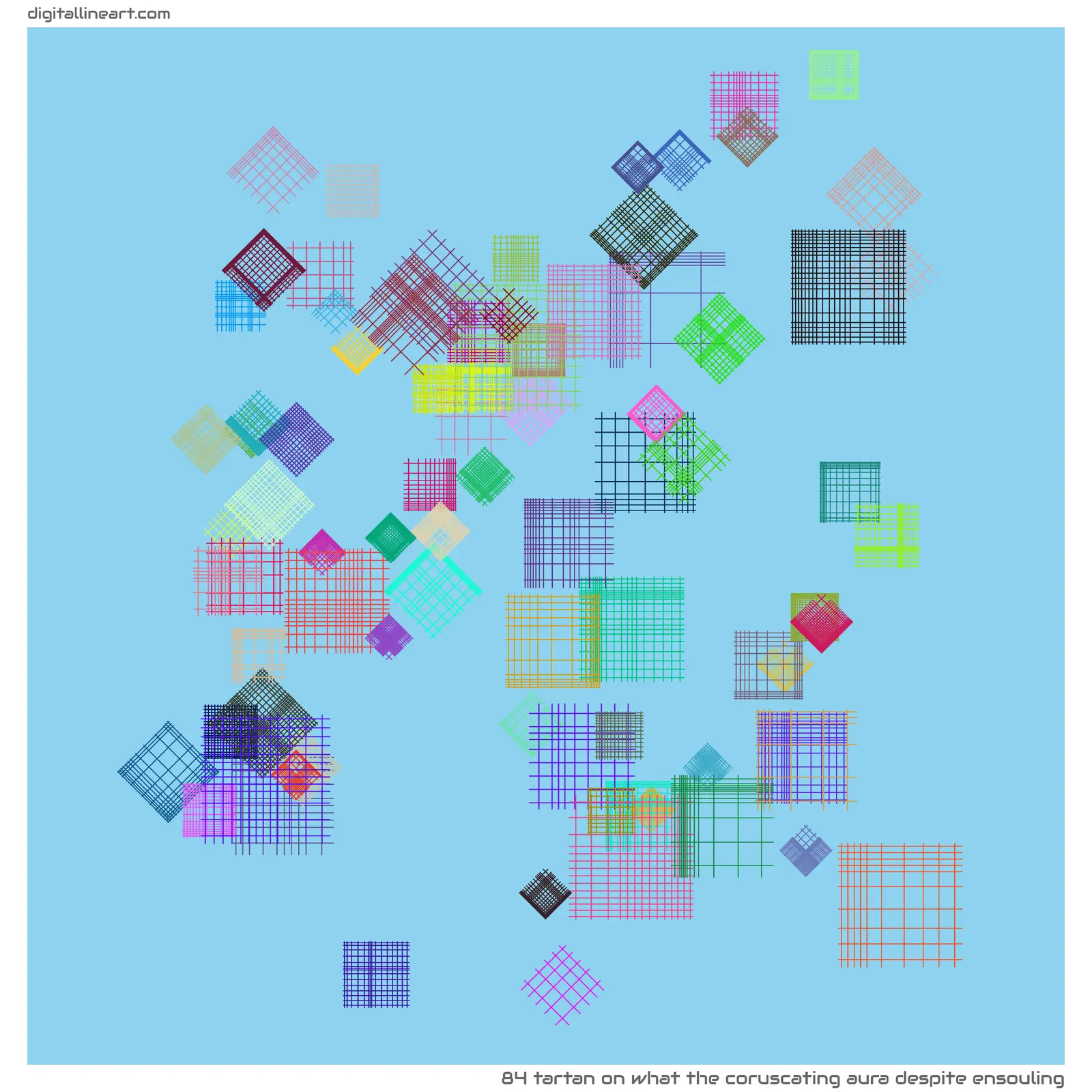 What the Coruscating Aura despite Ensouling — Tartan, 84 elements
