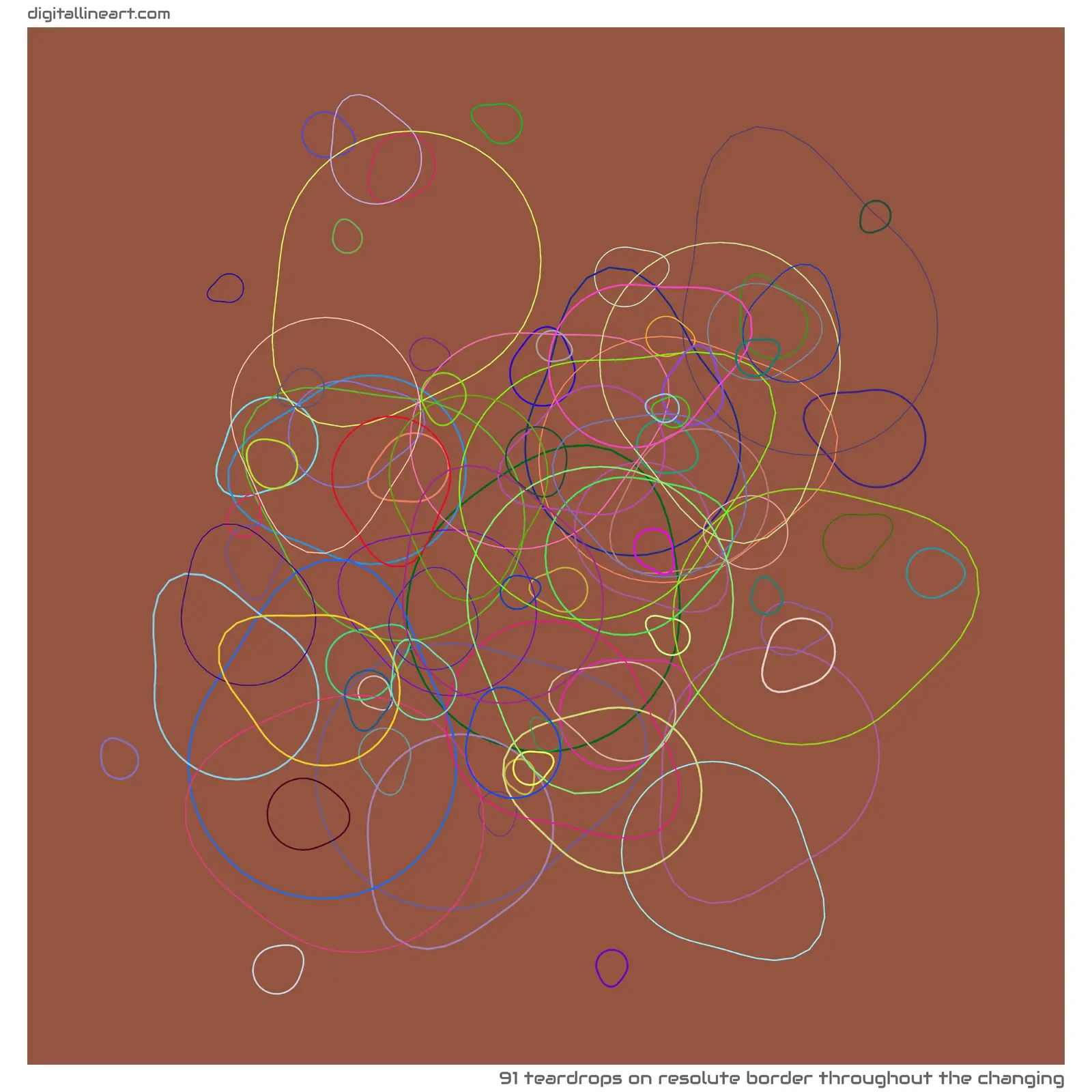 Resolute Border throughout the Changing — 91 teardrops