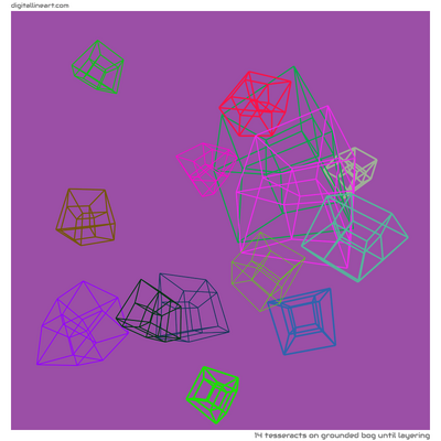 Grounded Bog until Layering — 14 tesseracts
