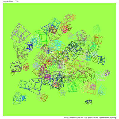 The Alabaster from Open Rising — 104 tesseracts