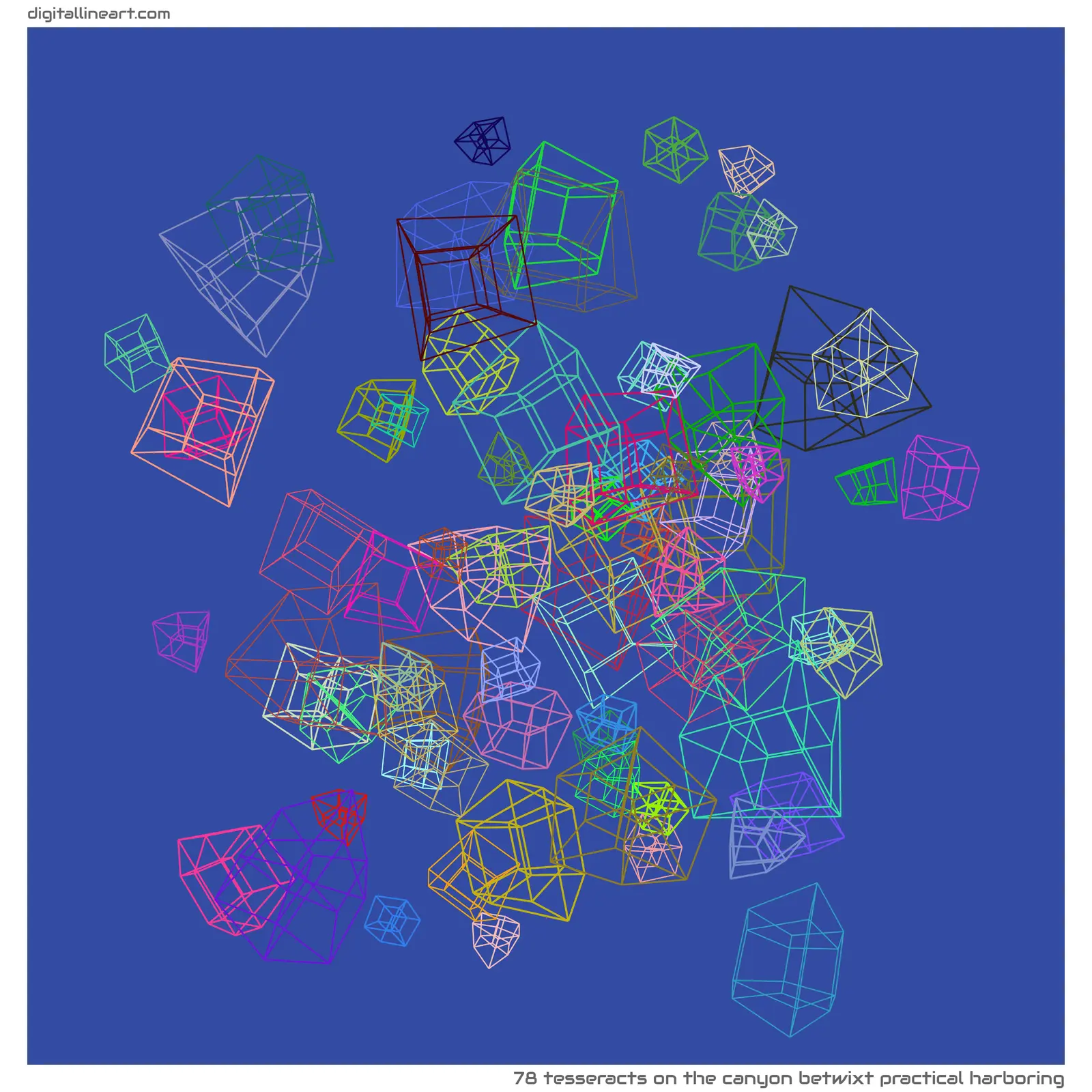 The Canyon betwixt Practical Harboring — 78 tesseracts
