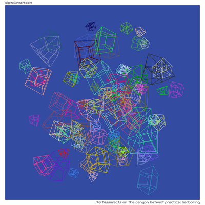 The Canyon betwixt Practical Harboring — 78 tesseracts