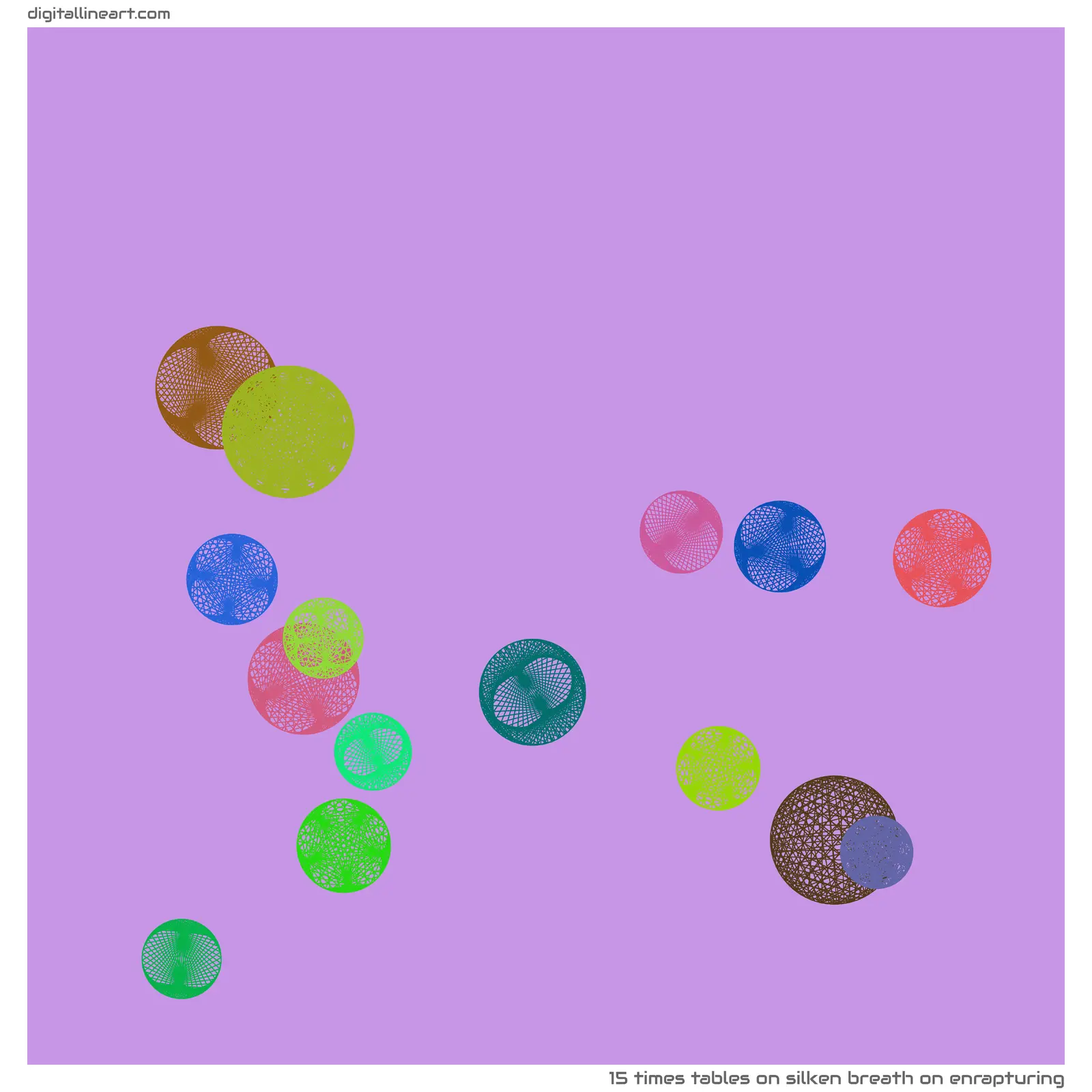 Silken Breath on Enrapturing — 15 times tables