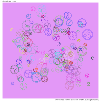 The Blossom of Still During Flecking — Tomoe, 134 elements