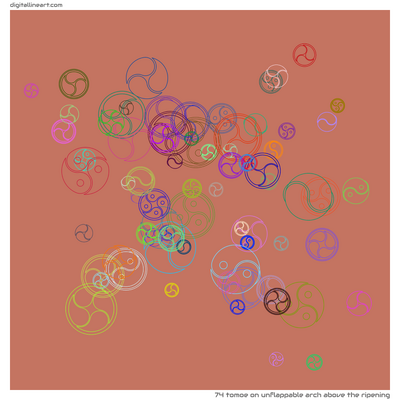 Unflappable Arch above the Ripening — Tomoe, 74 elements