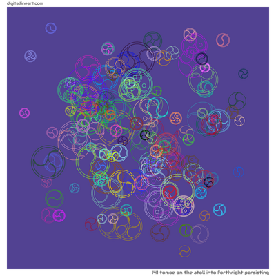 The Atoll into Forthright Persisting — Tomoe, 141 elements