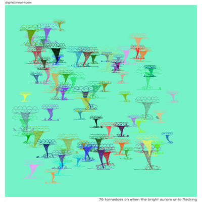 When the Bright Aurora unto Flecking — 76 tornadoes