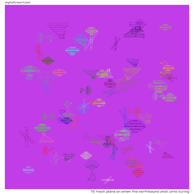 When the Earthbound Atoll unto Curing — 75 track plans