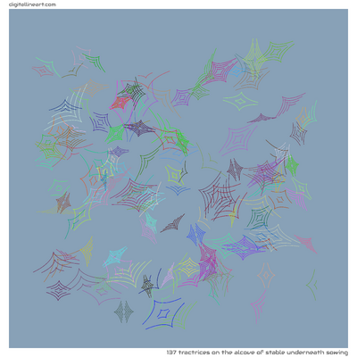The Alcove of Stable underneath Sowing — 137 tractrices