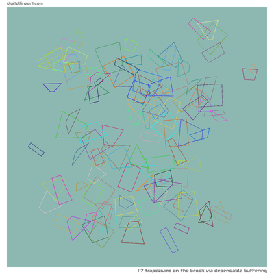 The Brook via Dependable Buffering — 117 trapeziums