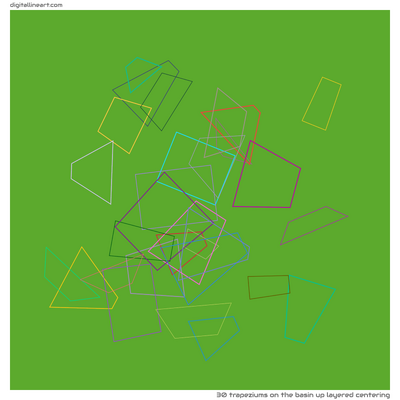 The Basin up Layered Centering — 30 trapeziums