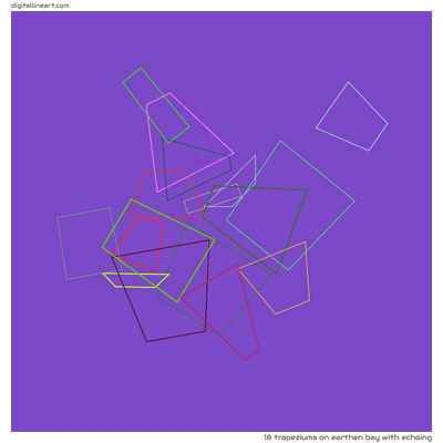 Earthen Bay with Echoing — 18 trapeziums